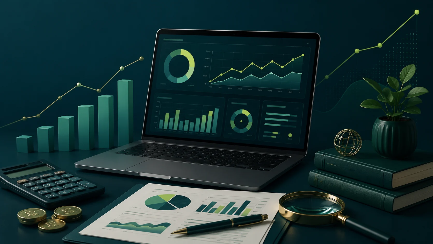 Google Ads dashboard and lead generation strategy for UK accounting firms