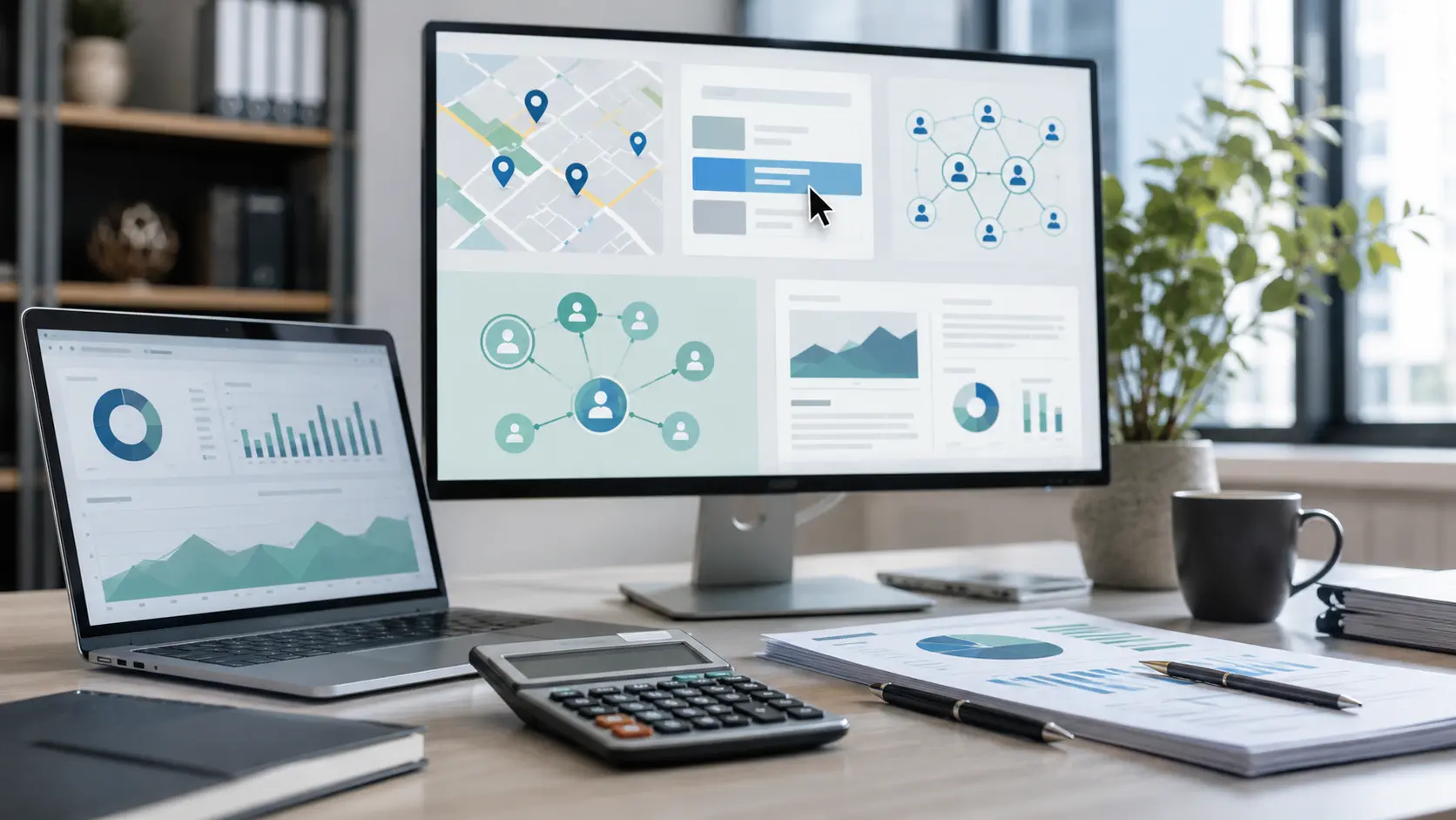 Lead generation strategies for accounting firms represented through local SEO, paid search, professional networking, referrals and marketing analytics